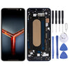 LCD Screen and Digitizer Full Assembly with Frame for Asus ROG Phone II ZS660KL, For Asus ROG Phone II ZS660KL