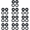 For OPPO Reno4 SE/A93 4G/OPPO Reno4 F/Reno4 Lite/F17 Pro PEAT00 PEAM00 10pcs Back Camera Lens, For OPPO Reno4 SE/A93 4G