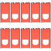 For OPPO Find X2 10pcs Front Housing Adhesive, For OPPO Find X2
