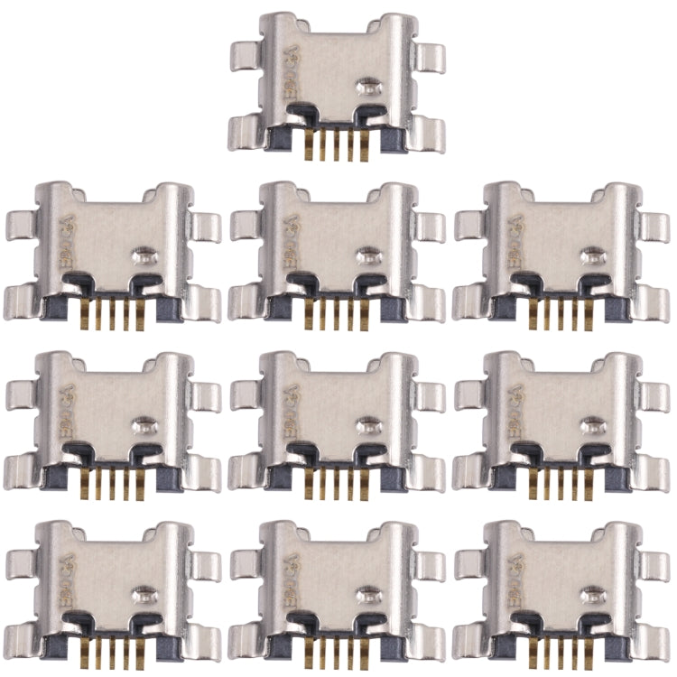 10 PCS Charging Port Connector for Honor 8X Max, For Honor 8X Max