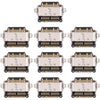 10 PCS Charging Port Connector for Motorola P30 XT1943-1, For Motorola P30