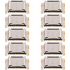 For OPPO A92 4G  CPH2059 10pcs Charging Port Connector, For OPPO A92 4G
