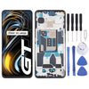 Original Super AMOLED Material LCD Screen and Digitizer Full Assembly with Frame for OPPO Realme GT 5G RMX2202, For OPPO Realme GT 5G (Original)