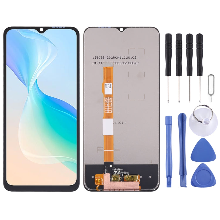 LCD Screen and Digitizer Full Assembly for Vivo Y33s 4G / Y74s / Y76s / Y33 / Y33t / Y21t India, For Vivo Y33s 4G