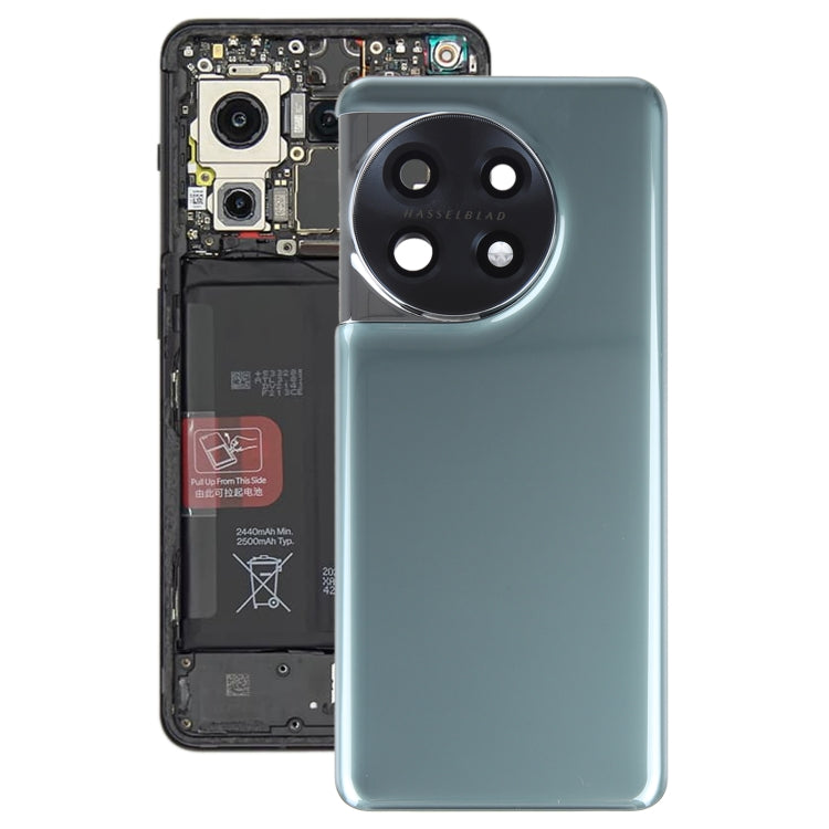 For OnePlus 11 PBH110 Original Battery Back Cover with Camera Lens Frame, For OnePlus 11 (Original with Lens Cover), For OnePlus 11(with Camera Lens Frame)