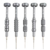 QIANLI 5 in 1 Multi-purpose 2D Grenade Magnetic Screwdriver Set, 2D