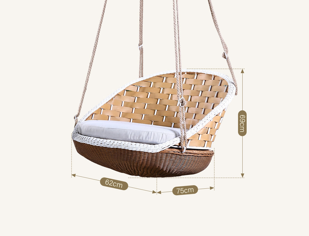 SU121 Swing Hanging Armchair, Outdoor Furniture, Rattan