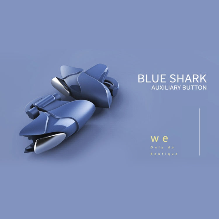 Blue Shark Shark Eat Chicken Game Auxiliary Handle, Blue