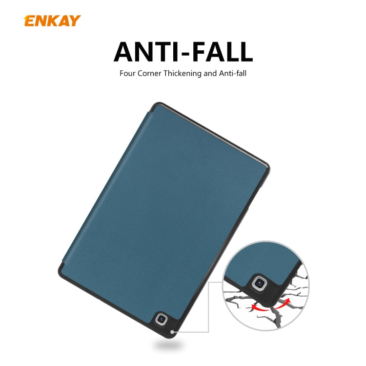 For Samsung Galaxy Tab S6 Lite P610 / P615 ENKAY ENK-8003 PU Leather + TPU Smart Case with Pen Slot, For Galaxy Tab S6 Lite, For Samsung Galaxy Tab S6 Lite