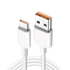 XJ-040 6A USB to USB-C / Type-C Fast Charging Data Cable, Length: 1m, 1m