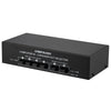 B042 4-in 2-out Power Amplifier Sound Switcher Loudspeaker Switch Distributor, 300W Per Channel Lossless Sound Quality, B042