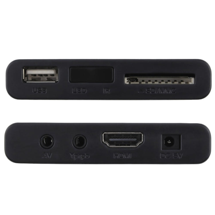 X9 Mini HD HDD Multimedia Player 4K Video Loop USB External Media Player AD Player, US Plug, EU Plug