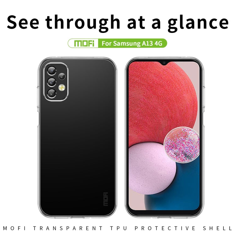 MOFI Ming Series Ultra-thin TPU Phone Case, For Samsung Galaxy A13 4G, For Samsung Galaxy A03s EU 164.2mm, For Samsung Galaxy A22 4G, For Samsung Galaxy A22 5G