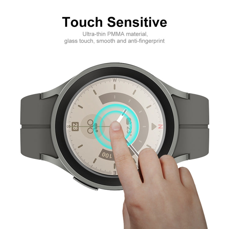 For Samsung Galaxy Watch5 Pro 45mm ENKAY 3D Full Coverage HD Screen Protector Film, 1 PCS, 2 PCS, 5 PCS, 10 PCS