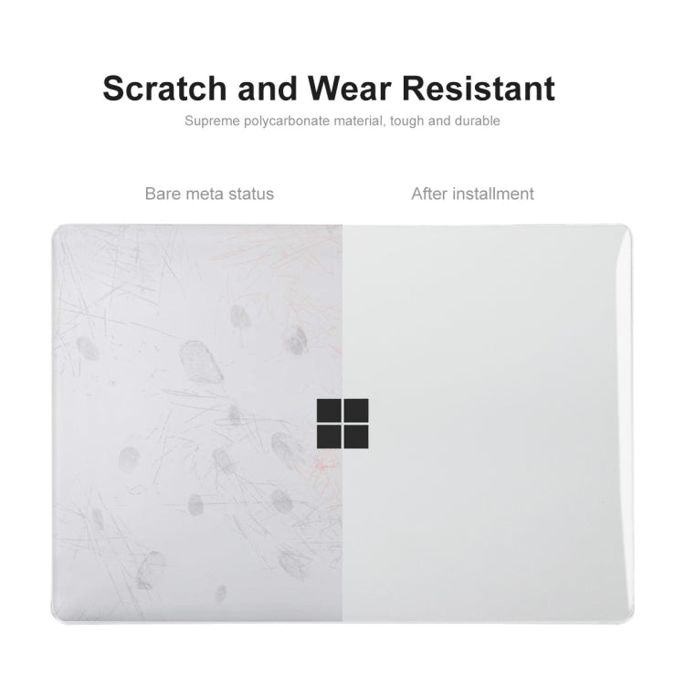 For Microsoft Surface Laptop Go 1/2 12.4 1943/2013 ENKAY Hat-Prince Shockproof Crystal Hard Case