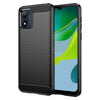 For Motorola Moto E13 Brushed Texture Carbon Fiber TPU Phone Case(Black)