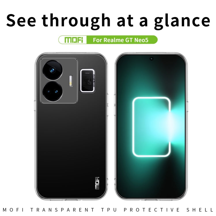 MOFI Ming Series Ultra-thin TPU Phone Case, For Realme GT Neo5, For vivo iQOO Neo7, For vivo iQOO 11 Pro, For Xiaomi Redmi K60 / K60 Pro, For Honor X9A, For OnePlus 11, For OnePlus 11R / Ace 2