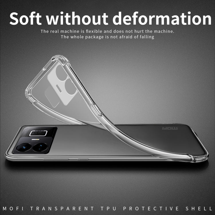 MOFI Ming Series Ultra-thin TPU Phone Case, For Realme GT Neo5, For vivo iQOO Neo7, For vivo iQOO 11 Pro, For Xiaomi Redmi K60 / K60 Pro, For Honor X9A, For OnePlus 11, For OnePlus 11R / Ace 2