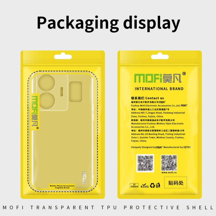 MOFI Ming Series Ultra-thin TPU Phone Case, For Realme GT Neo5, For vivo iQOO Neo7, For vivo iQOO 11 Pro, For Xiaomi Redmi K60 / K60 Pro, For Honor X9A, For OnePlus 11, For OnePlus 11R / Ace 2