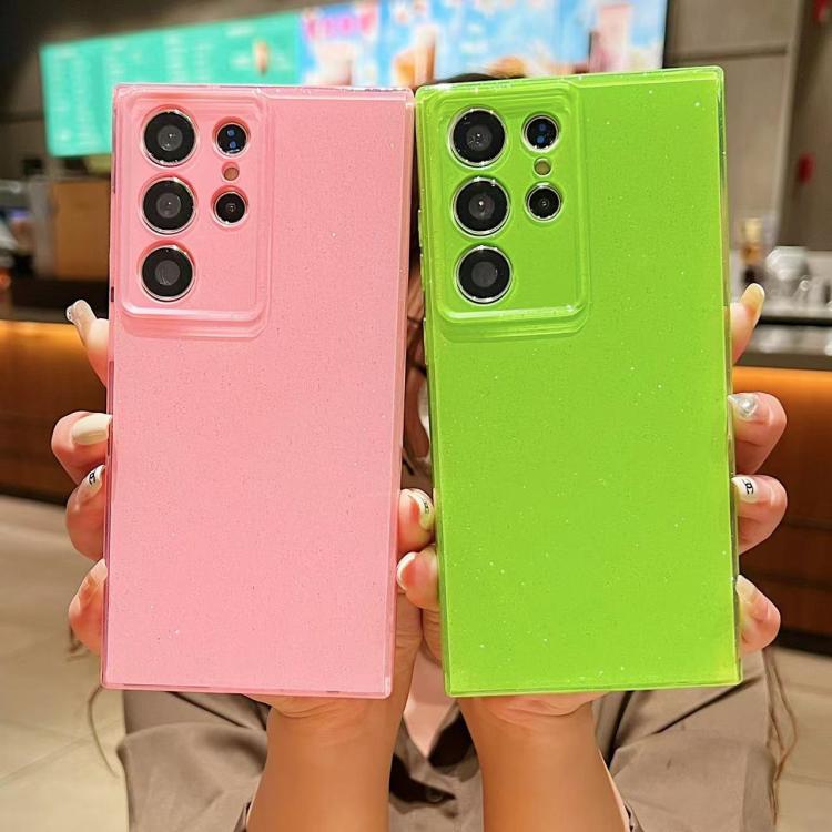 Jelly Glitter Solid Color TPU Phone Case, For Samsung Galaxy S25 Ultra 5G, For Samsung Galaxy S24 FE 5G