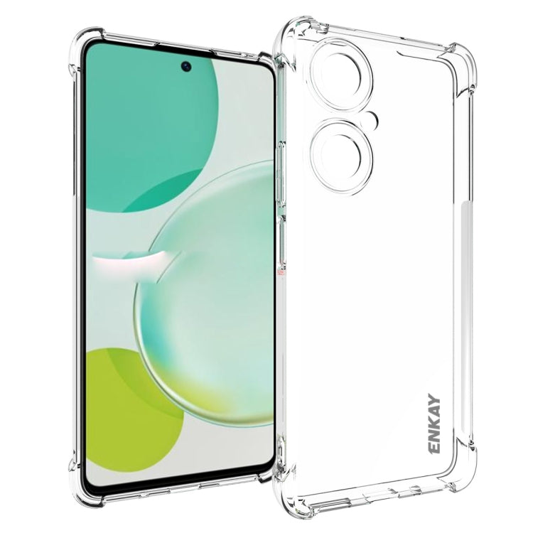 ENKAY Hat-Prince Transparent TPU Shockproof Phone Case, For Huawei Pura 80 Ultra, For Huawei Pura 80 Pro / 80 Pro+, For Huawei Pura 80, For Huawei Enjoy 70X, For Huawei Mate 70 Pro, For Huawei Mate 70, For Huawei nova 13 Pro, For Huawei nova Flip      ...