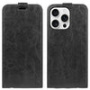 R64 Texture Single Vertical Flip Leather Phone Case, For iPhone 16 Pro, For iPhone 16 Plus, For iPhone 16, For iPhone 15 Pro Max, For iPhone 15 Pro, For iPhone 15 Plus