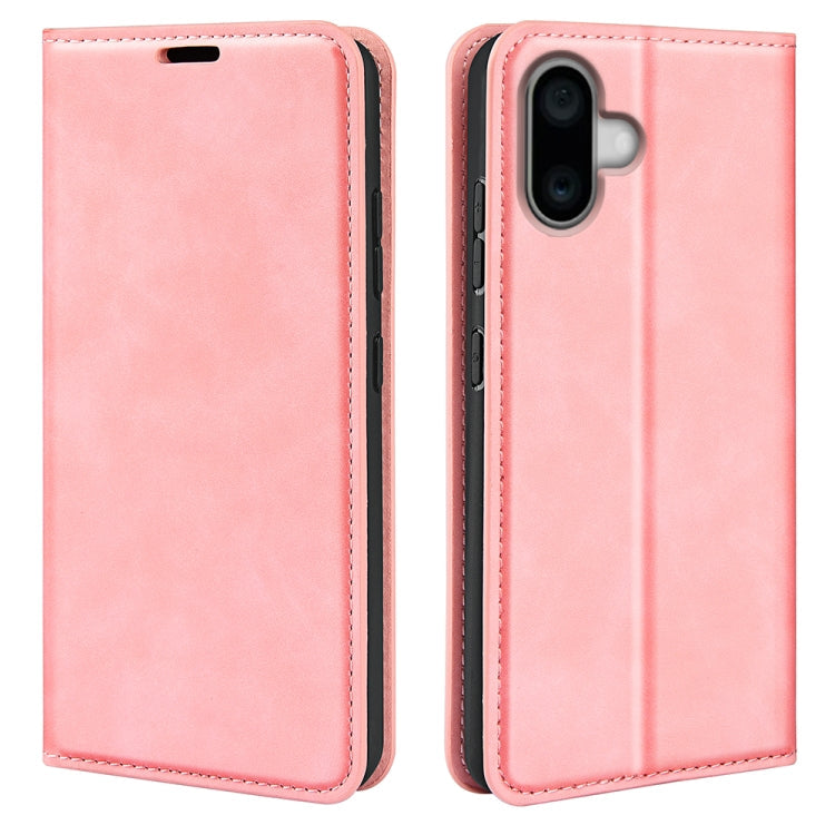 Retro-skin Magnetic Suction Leather Phone Case, For iPhone 16, For iPhone 15 Pro Max, For iPhone 15 Pro, For iPhone 15 Plus