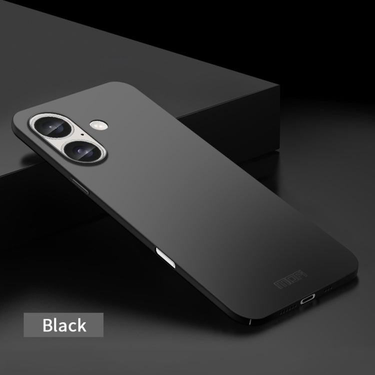 MOFI Frosted PC Ultra-thin Hard Phone Case, For iPhone 16, For iPhone 15 Pro Max, For iPhone 15 Pro, For iPhone 15 Plus