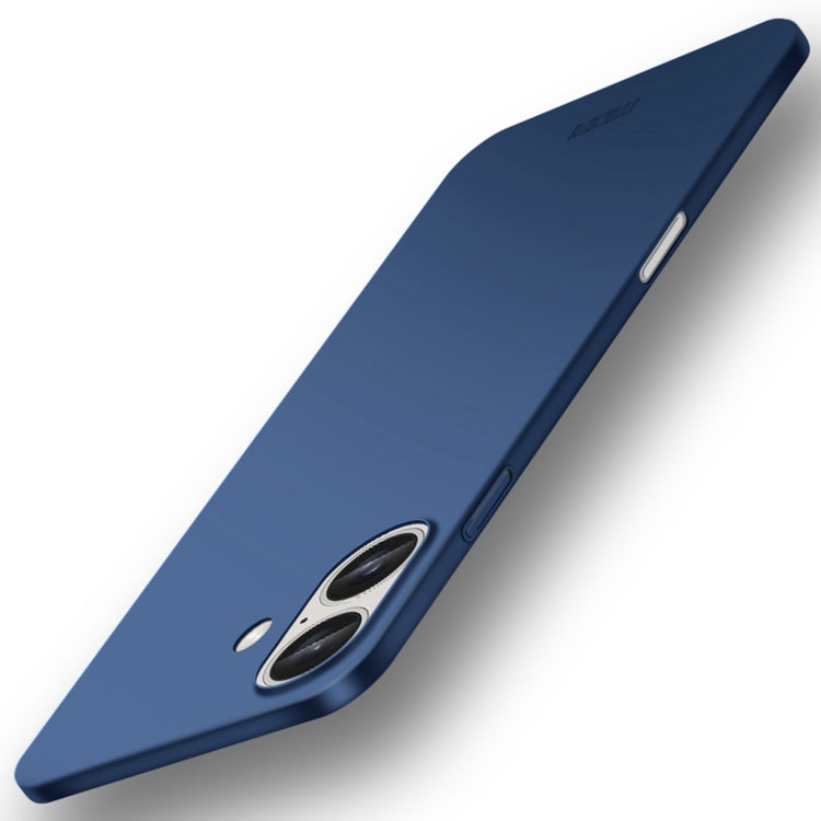 MOFI Frosted PC Ultra-thin Hard Phone Case, For iPhone 16, For iPhone 15 Pro Max, For iPhone 15 Pro, For iPhone 15 Plus