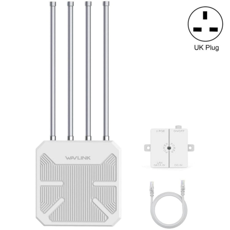 WAVLINK WN573HX3 AX3000 Waterproof Outdoor WiFi Wireless Outdoor Dual Band Router, US Plug, UK Plug, EU Plug, AU Plug