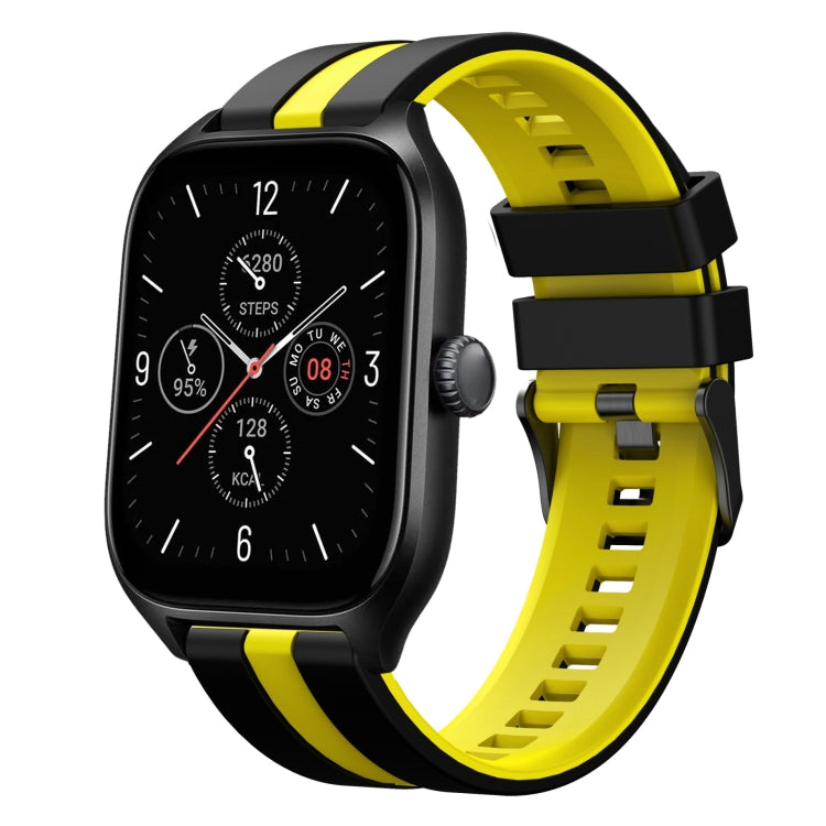 20mm Two-Color Sports Silicone Watch Band, For Amazfit GTS 4