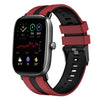 20mm Two-Color Sports Silicone Watch Band, For Amazfit GTS 4 Mini
