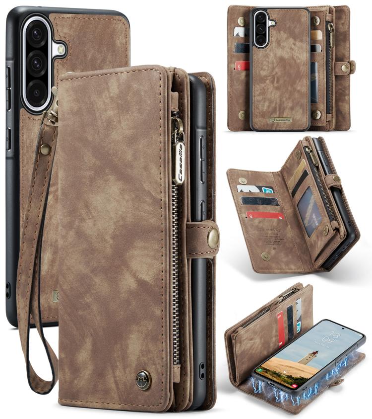 CaseMe 008 Detachable Multifunctional Leather Phone Case, For Samsung Galaxy A37 5G, For Samsung Galaxy Z Fold7, For Samsung Galaxy S25 Edge 5G, For Samsung Galaxy A56 5G