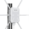 WAVLINK WN588HX3 AX3000 Outdoor WiFi Extender with 6 Antennas Dual Band WiFi Repeater, US Plug, UK Plug, EU Plug, AU Plug