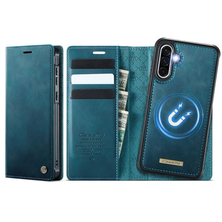 CaseMe C49 Magnetic RFID Blocking Detachable Wallet Leather Phone Case, For Samsung Galaxy S25 FE 5G, For Samsung Galaxy S25 Edge 5G, For Samsung Galaxy A56 5G, For Samsung Galaxy S25 Ultra 5G