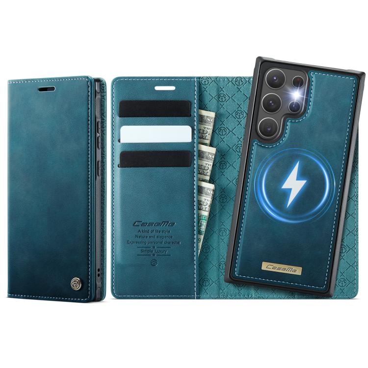 CaseMe C49 Magnetic RFID Blocking Detachable Wallet Leather Phone Case, For Samsung Galaxy S23 5G, For Samsung Galaxy S20 FE, For Samsung Galaxy A53 5G, For Samsung Galaxy S22 Ultra 5G