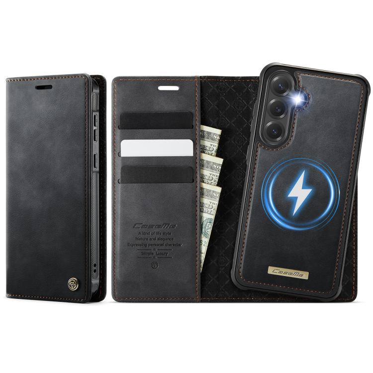 CaseMe C49 Magnetic RFID Blocking Detachable Wallet Leather Phone Case, For Samsung Galaxy A16 5G, For Samsung Galaxy S24 FE 5G, For Samsung Galaxy S24 Ultra 5G, For Samsung Galaxy A15