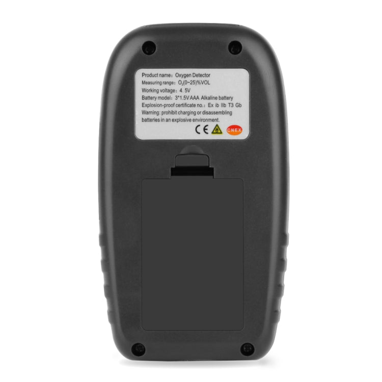 WINTACT WT8821 Oxygen Detector Independent Oxygen Gas Sensor Warning-up High Sensitive Poisoning Alarm Detector