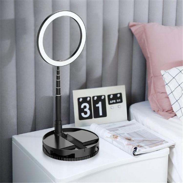 Portable Collapsible Studio-Level Professional Fill Light Mobile Phone Bracket LED Ring Light
