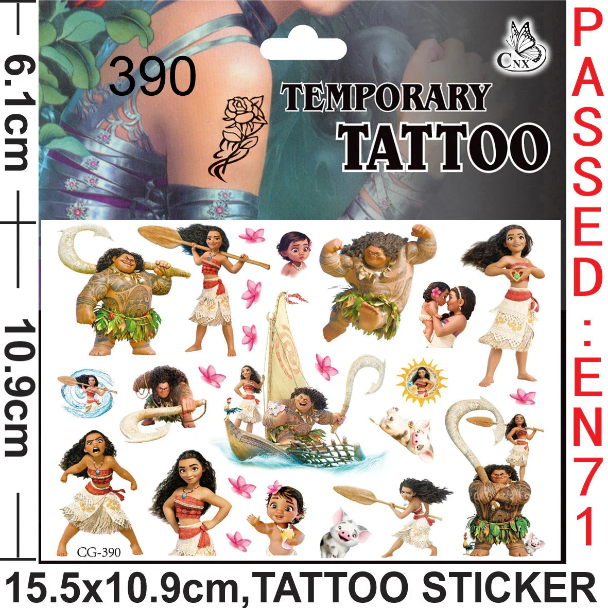 Moana Birthday Party Gift Supplies Party Favor Slap Bracelets Stickers Paper Bags Gifts Bag Goody Bag Pinata Fillers Baby Shower