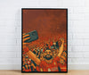 Mo Salah Iconic Selfie Poster - Liverpool Inspired Print