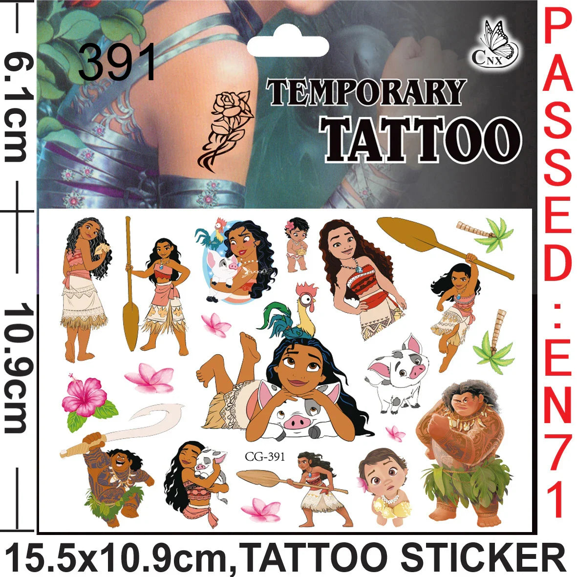Moana Birthday Party Gift Supplies Party Favor Slap Bracelets Stickers Paper Bags Gifts Bag Goody Bag Pinata Fillers Baby Shower