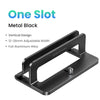 UGREEN Vertical Laptop Stand Holder Foldable Aluminum Notebook Stand Laptop Tablet Stand Support For Macbook Air Pro PC 17 inch