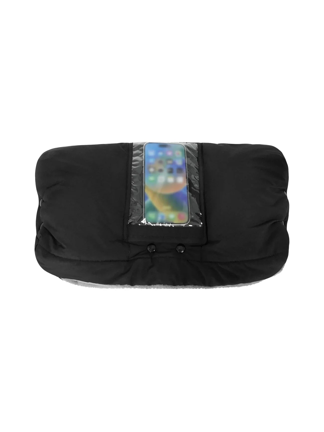 Stroller Warm Gloves with Phone Pocket & Without Phone Pocket Winter Stroller Hand Muff Waterproof Windproof Warm Gloves