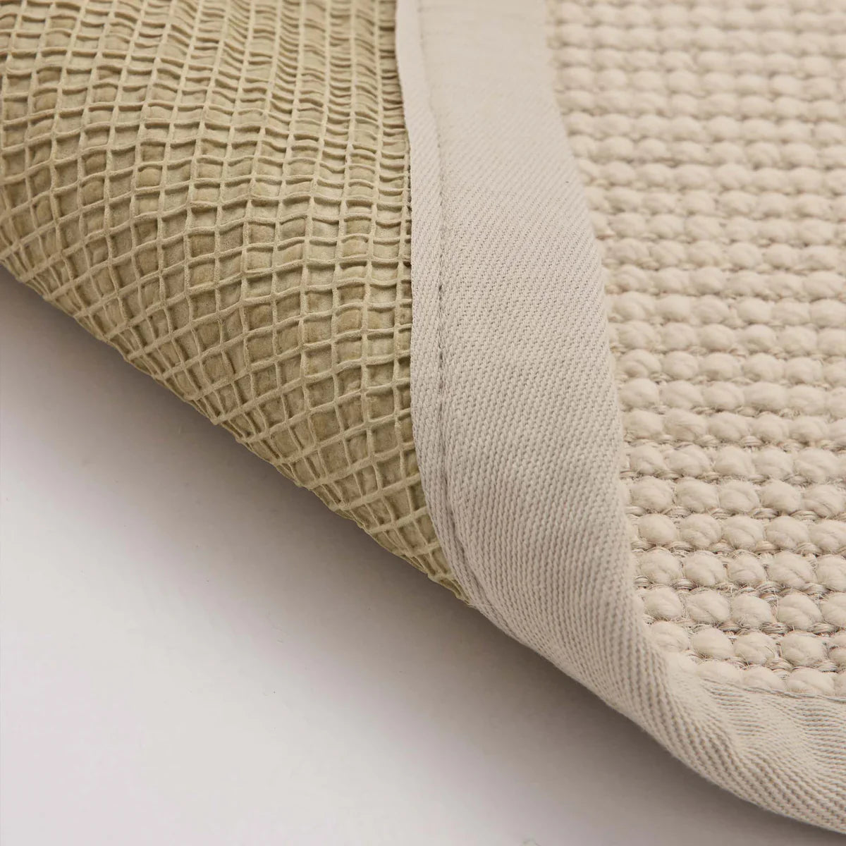 Sisal Boucle Rug | Beige Border