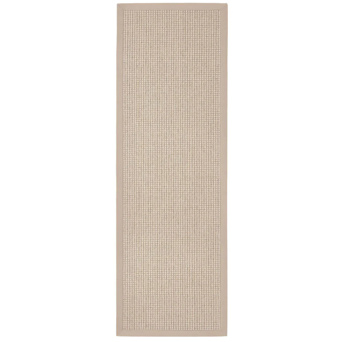 Sisal Boucle Rug | Beige Border