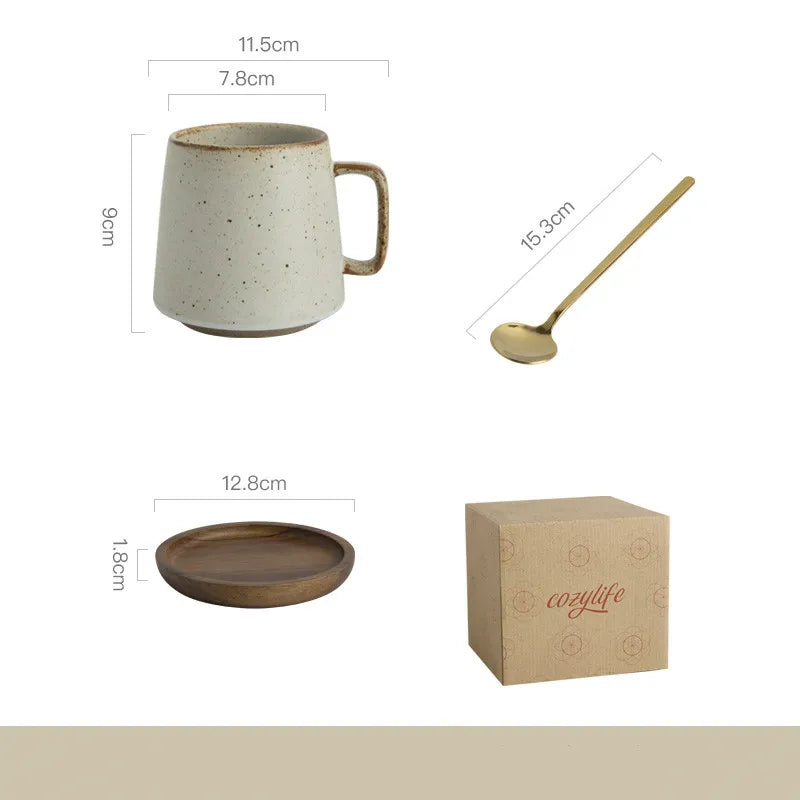 Handcrafted Japanese Stoneware Mug | Single & Curated Sets