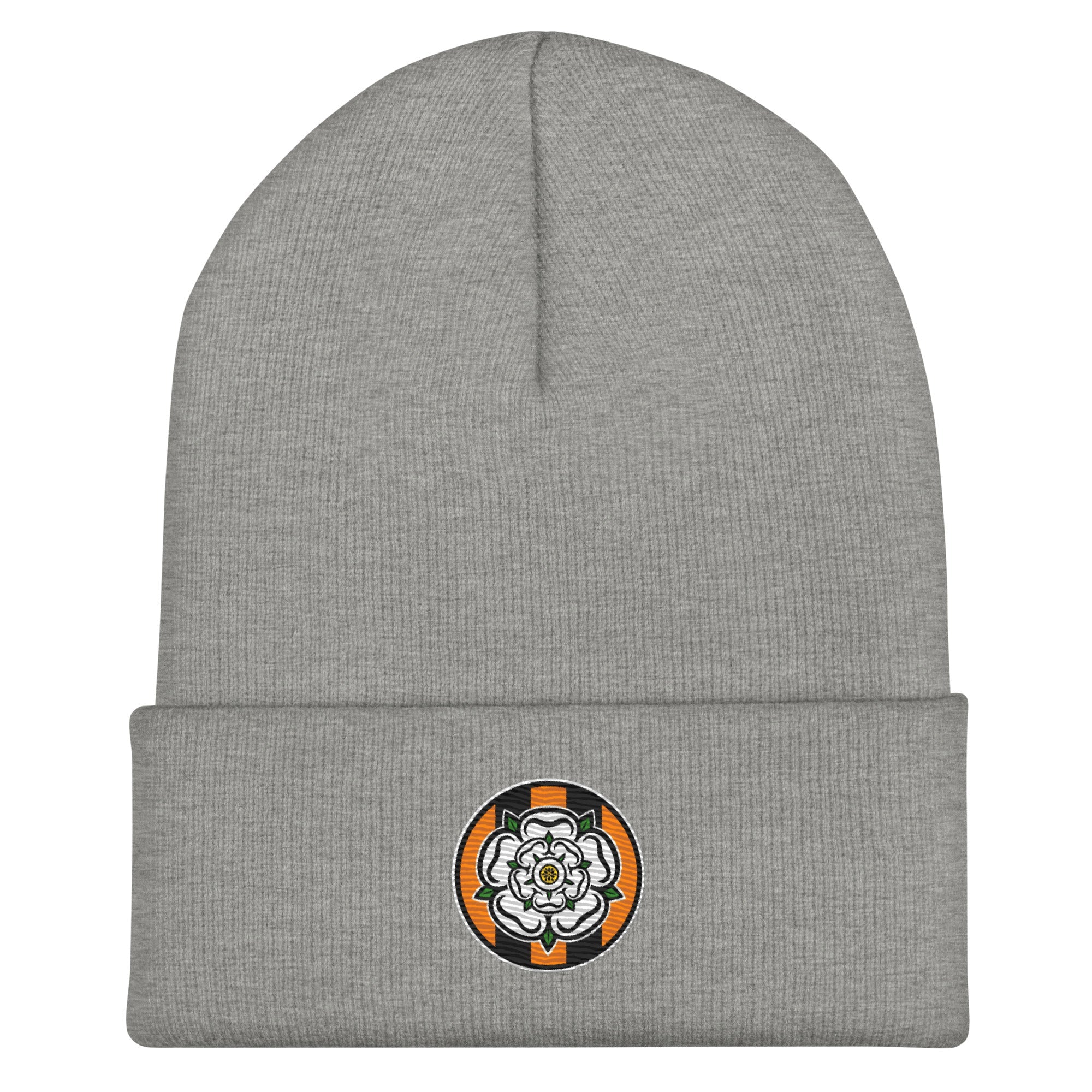 Hull Themed Yorkshire Rose Inspired Cuffed Beanie
