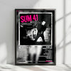 Sum 41 "Underclass Hero  " Album Cover Poster - with Complete Tracklist