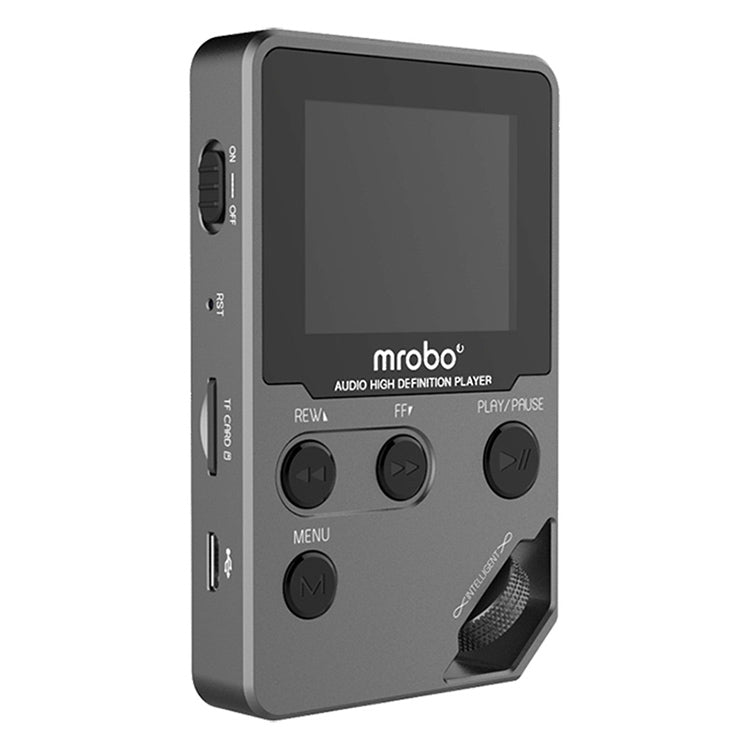 1.8 inch HIFI MP3 Player Metal High Sound Quality Entry-level Lossless Music Player, Support TF Card / FM  / E-book
